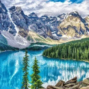 Kralen borduurset "Moraine Meer"