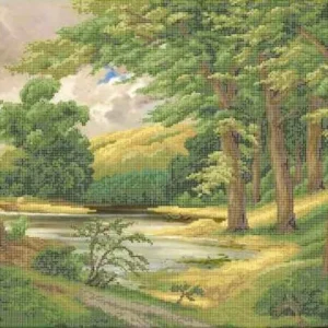 Kralen borduurset "Bosmeer"