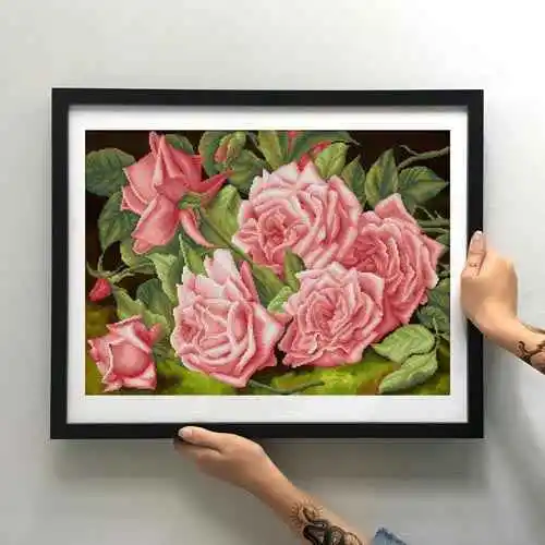 Kralen borduurset "Rozen" - Afbeelding 3