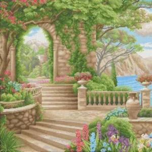 Kralen borduurset "Magic Lagoon 1"