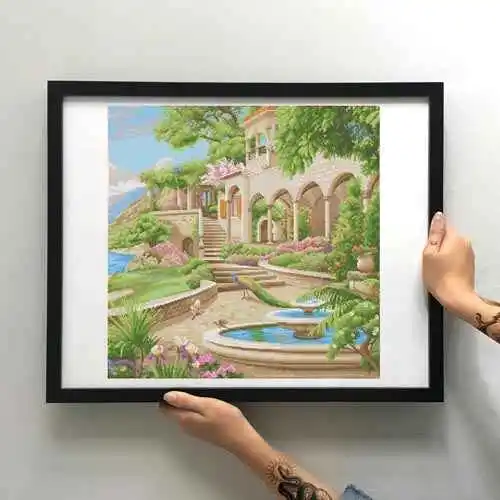 Kralen borduurset "Magic Lagoon 3" - Afbeelding 2