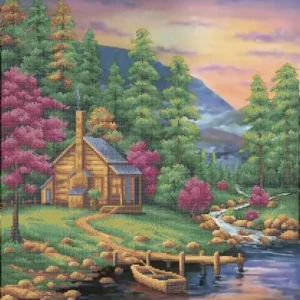 Kralen borduurset "Forest peace"