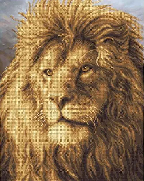 Kralen borduurset "King's View"