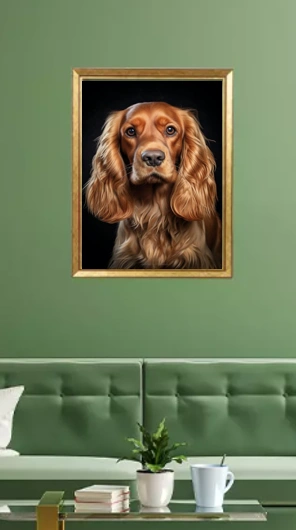 Borduurpakket Cocker Spaniël - Afbeelding 3