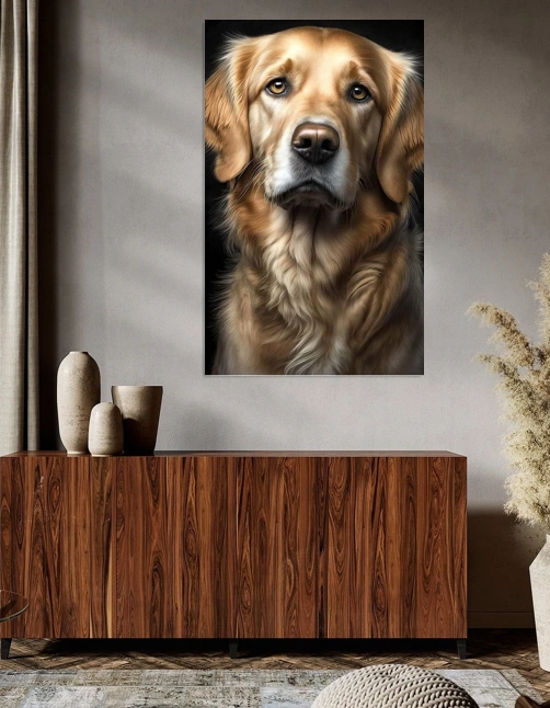 Borduurpakket Golden Retriever - Afbeelding 3