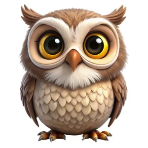 Borduurpakket Kleine Uil