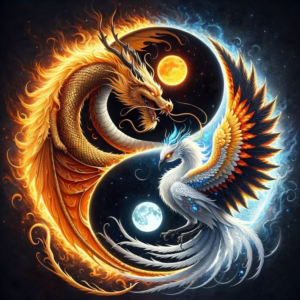 Yin Yang — Draak & Feniks