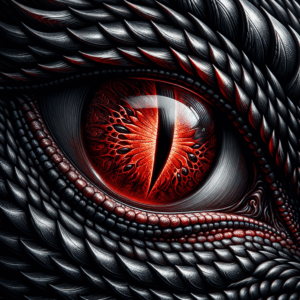 Borduurpakket “Dragon Eye 4"