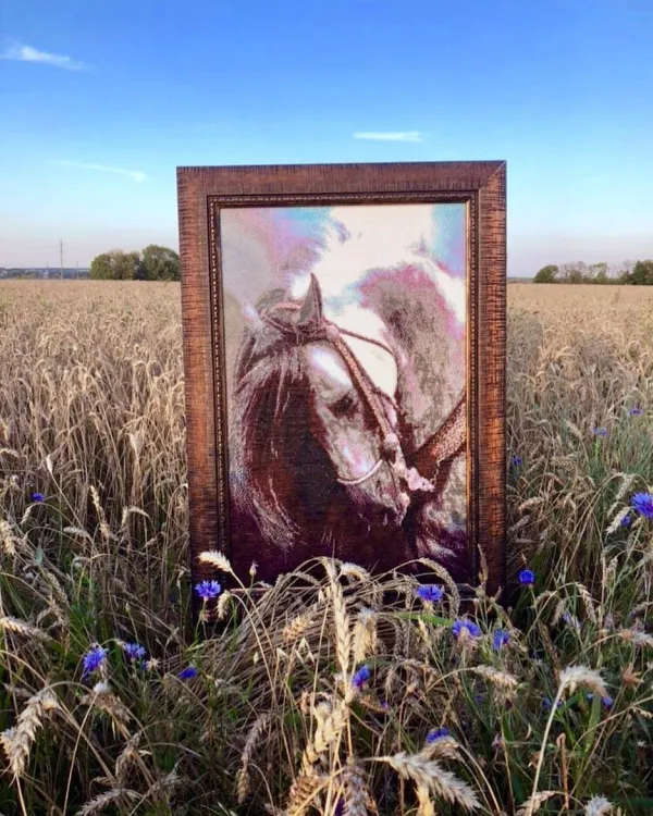 Borduurpakket Arabisch Sterrenpaard - Afbeelding 4