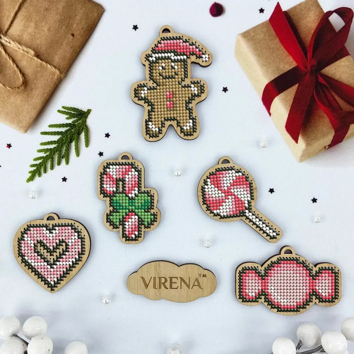 Houten hangers Candy