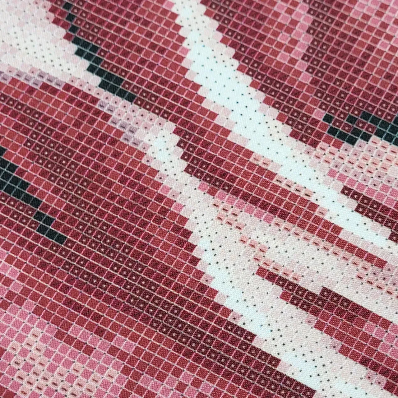 Borduurset Roze Roos - Afbeelding 2