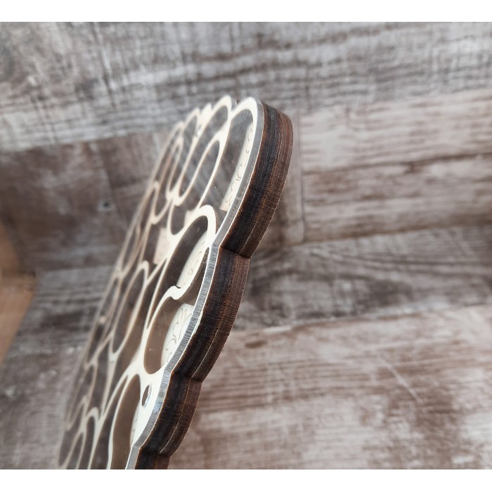 Houten kralen Organizer Vierkant 25 vakjes - Afbeelding 4