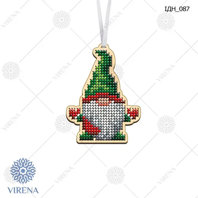 Houten figuur Kerstkabouter