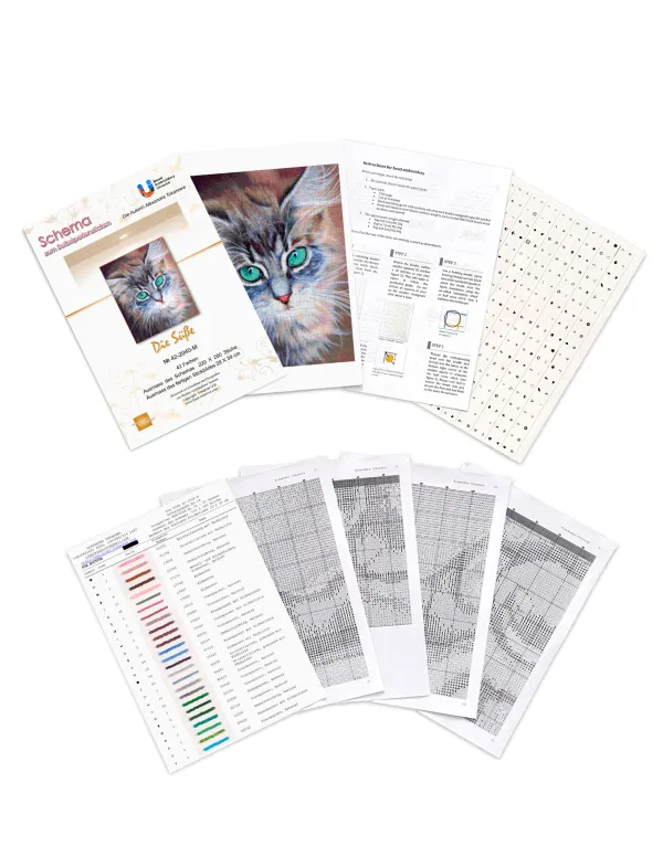 Borduurpakket Schattig - Afbeelding 5