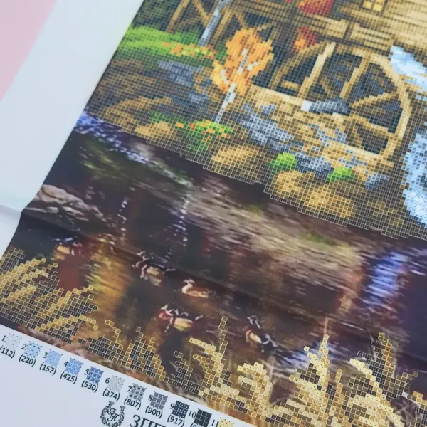 Borduurset Oude Molen - Afbeelding 8