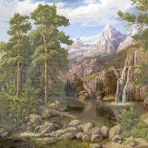 Borduurset Bergwaterval