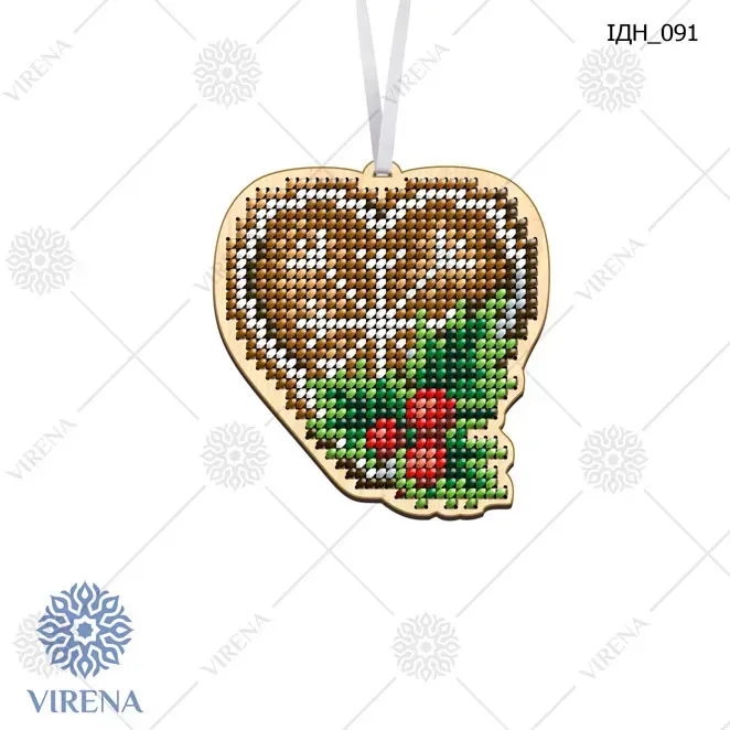 Houten figuur Kersthartje