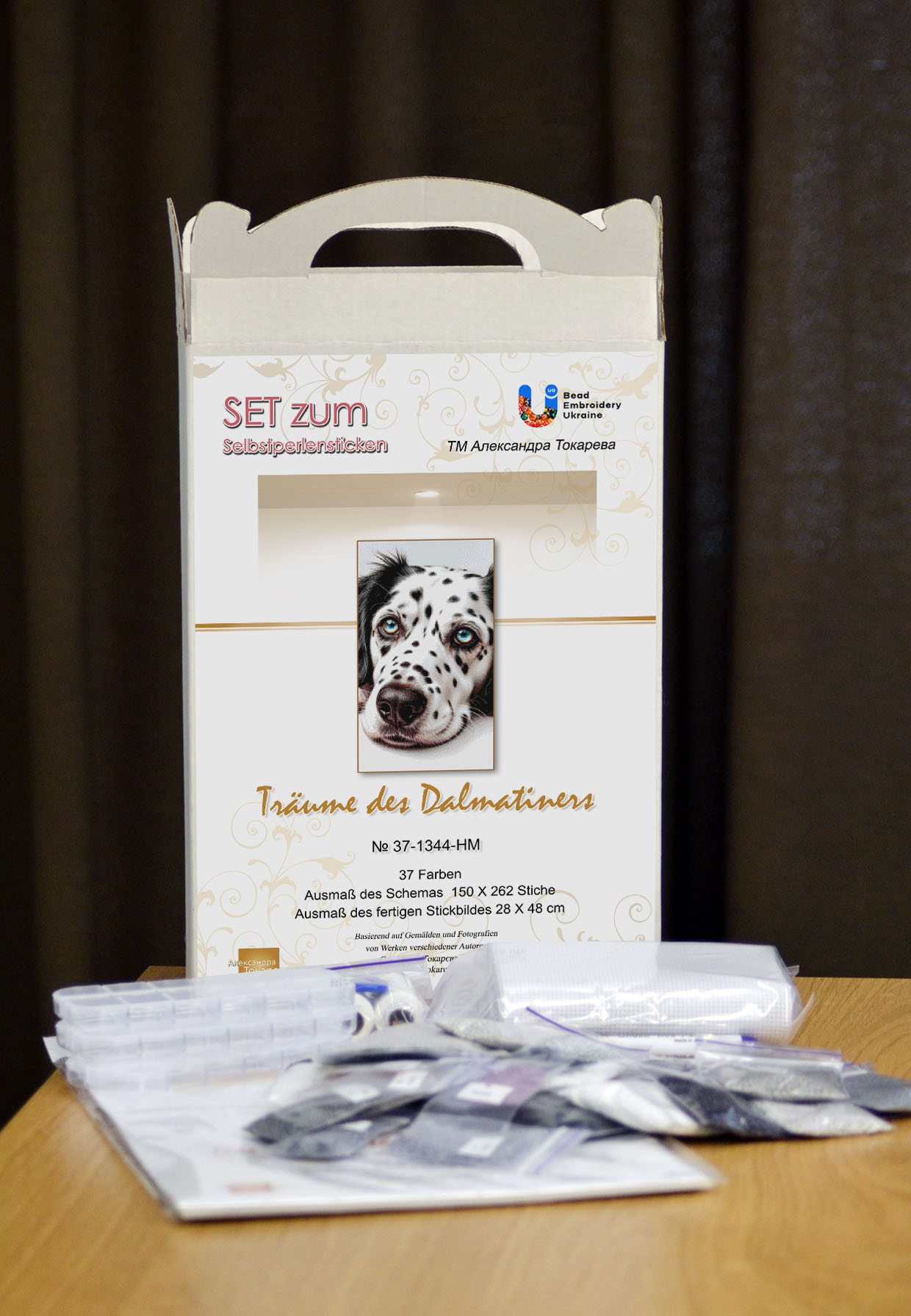 Borduurpakket “Dromen van de Dalmatiër" - Afbeelding 2