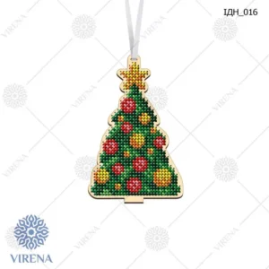 Houten figuur Kerstboom