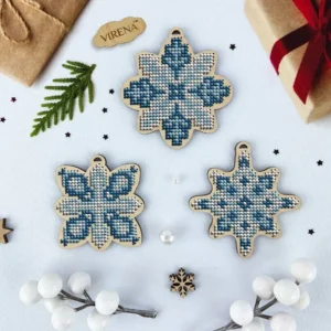 Houten hangers Kerst Decor 6