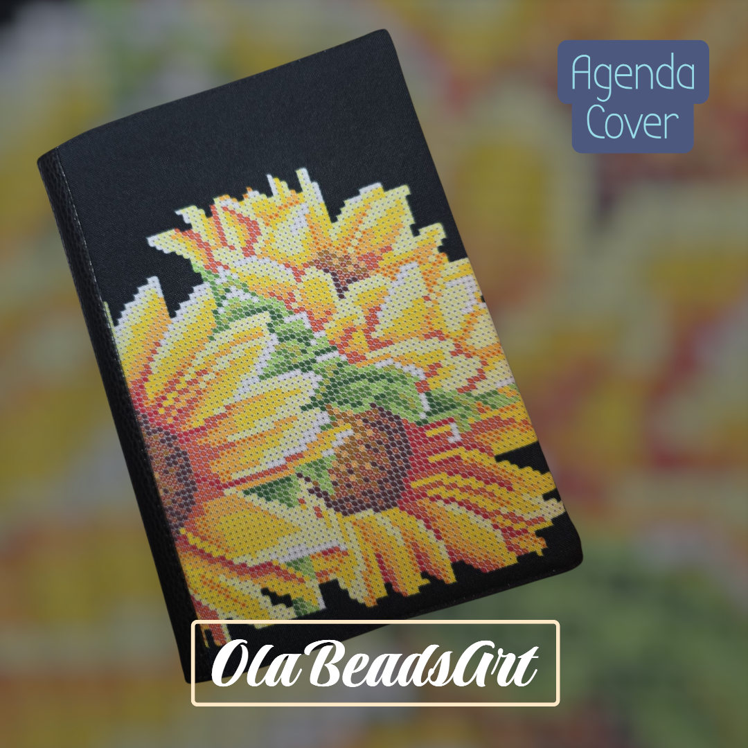 Agenda Cover Zonnebloemen