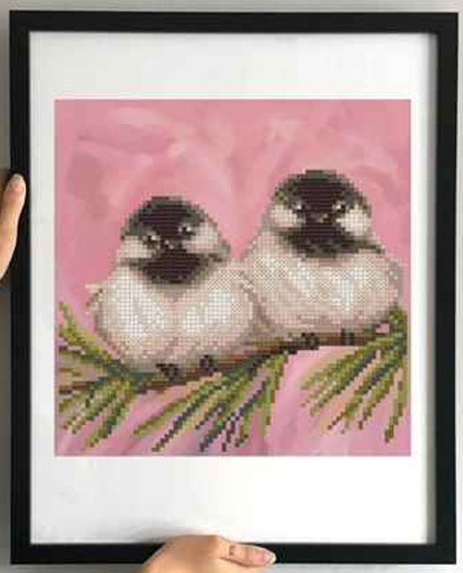 Borduurpakket Kleine vogel 3 - Afbeelding 2