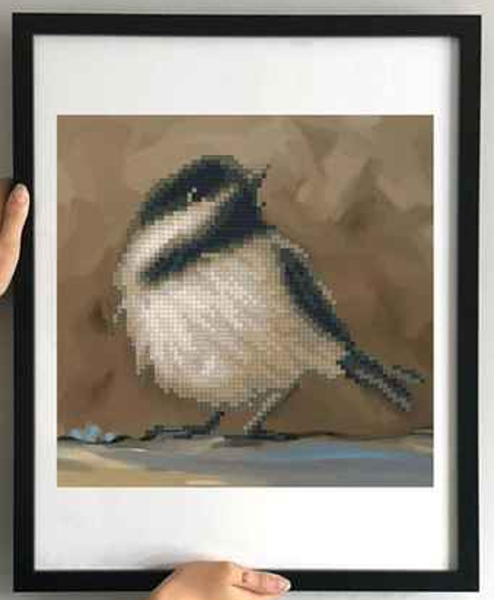 Borduurpakket Kleine vogel 4 - Afbeelding 2