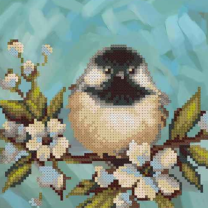 Borduurpakket Kleine vogel 5