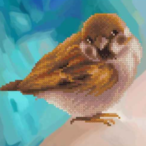 Borduurpakket Kleine vogel 8