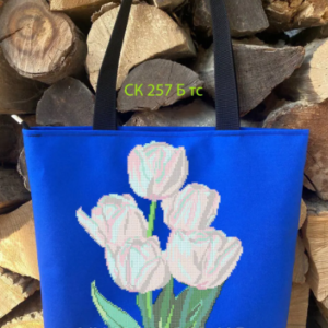 Handtas "Witte Tulpen"