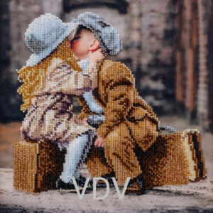 Borduurpakket Kleine Reiziger