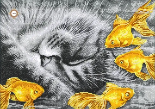 Borduurpakket Golden Dreams