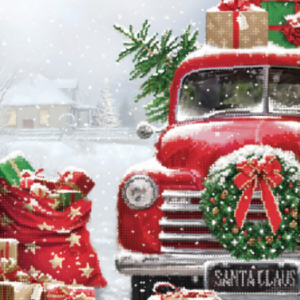 Borduurpakket Levering van geschenken