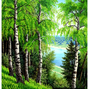 Borduurpakket Berken Comfort