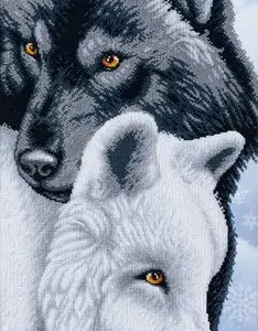 Kralen borduurpakket "Together forever"