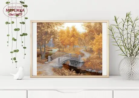 Kralen borduurpakket "Zolota Pidkova Herfstpark" - Afbeelding 5