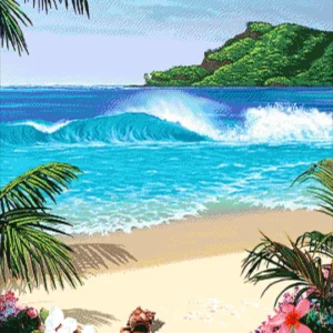Kralen Borduurpakket “Hawaii”
