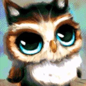 Kralen Borduurpakket “Kleine Uil"