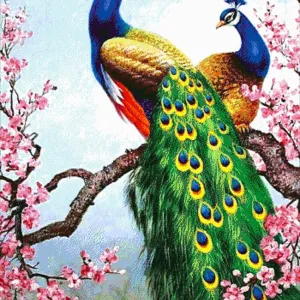 Kralen Borduurpakket “In bloemen van Sakura”