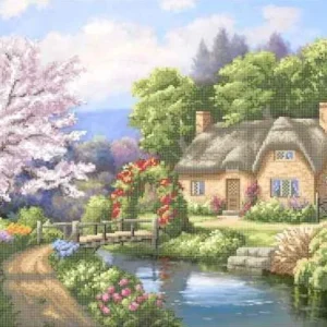 borduurset "Lente (seizoen)"