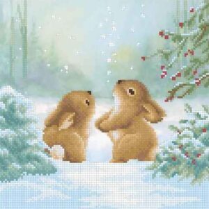 Borduurpakket "Konijnenbroers"