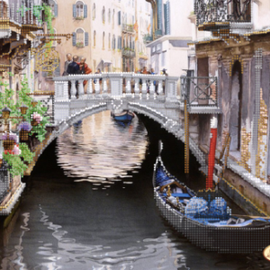 Borduurpakket Pittoresk Venetië