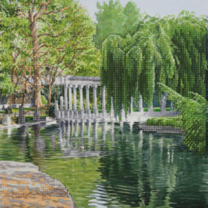 Borduurpakket Amfitheater bij de Vijver