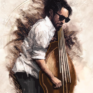 Borduurpakket Jazz, Bas