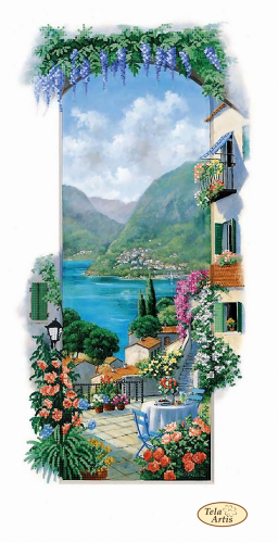 Borduurpakket Italiaanse landschappen, Sicilië