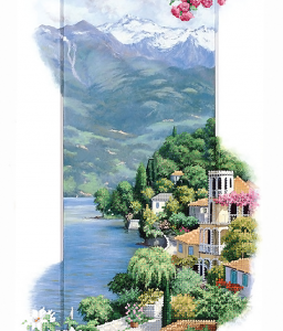 Borduurpakket Italiaanse landschappen, Sardinië