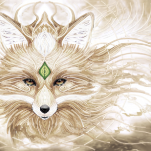 Borduurpakket Slimme Kitsune