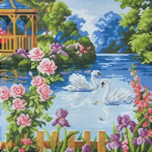 Borduurset Zwanenmeer