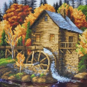 Borduurset Oude Molen