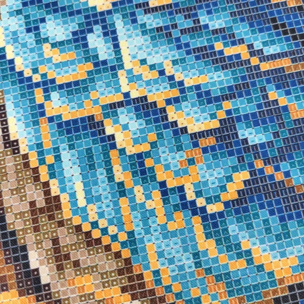 Borduurset Uil in het herfstbos - Afbeelding 4